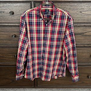 J.Crew flexed washed dress shirt